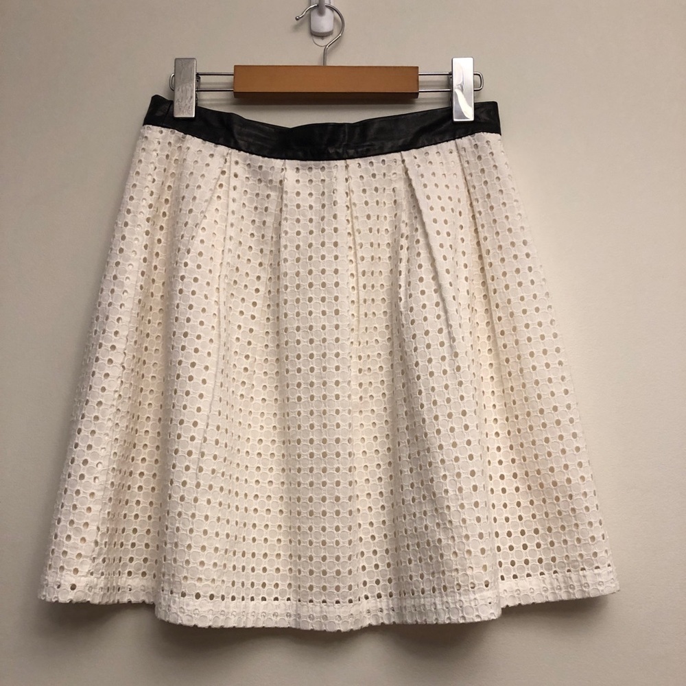 Rebecca Minkoff White Skirt, Size 6